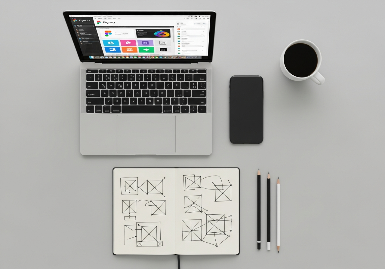 Рабочее место дизайнера